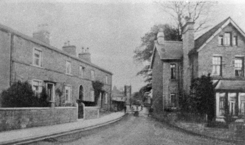 Church St 1910.jpg - Church Street ( Kirkacre ) around 1910.